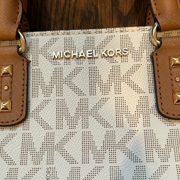 Michael Kors Studded Satchel - Picture 8 of 8